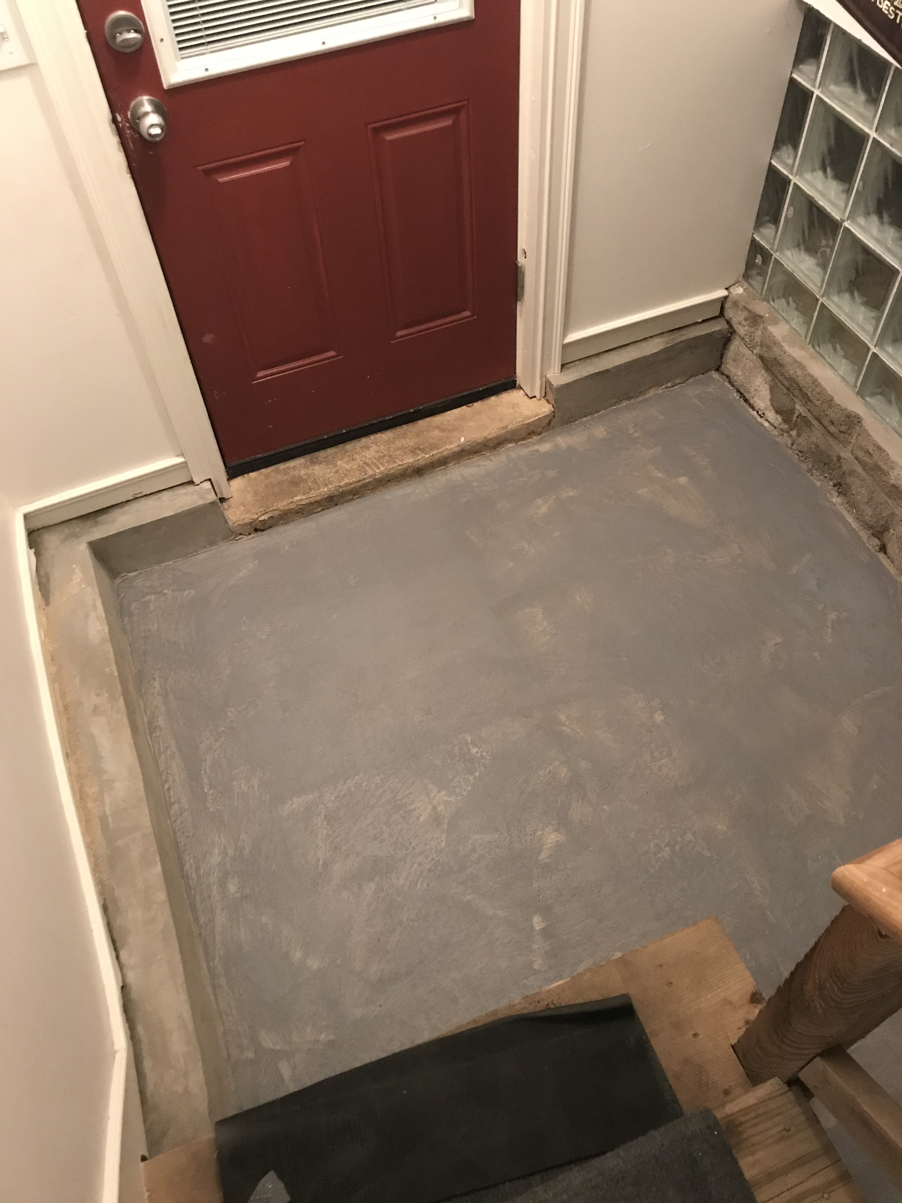Entryway before
