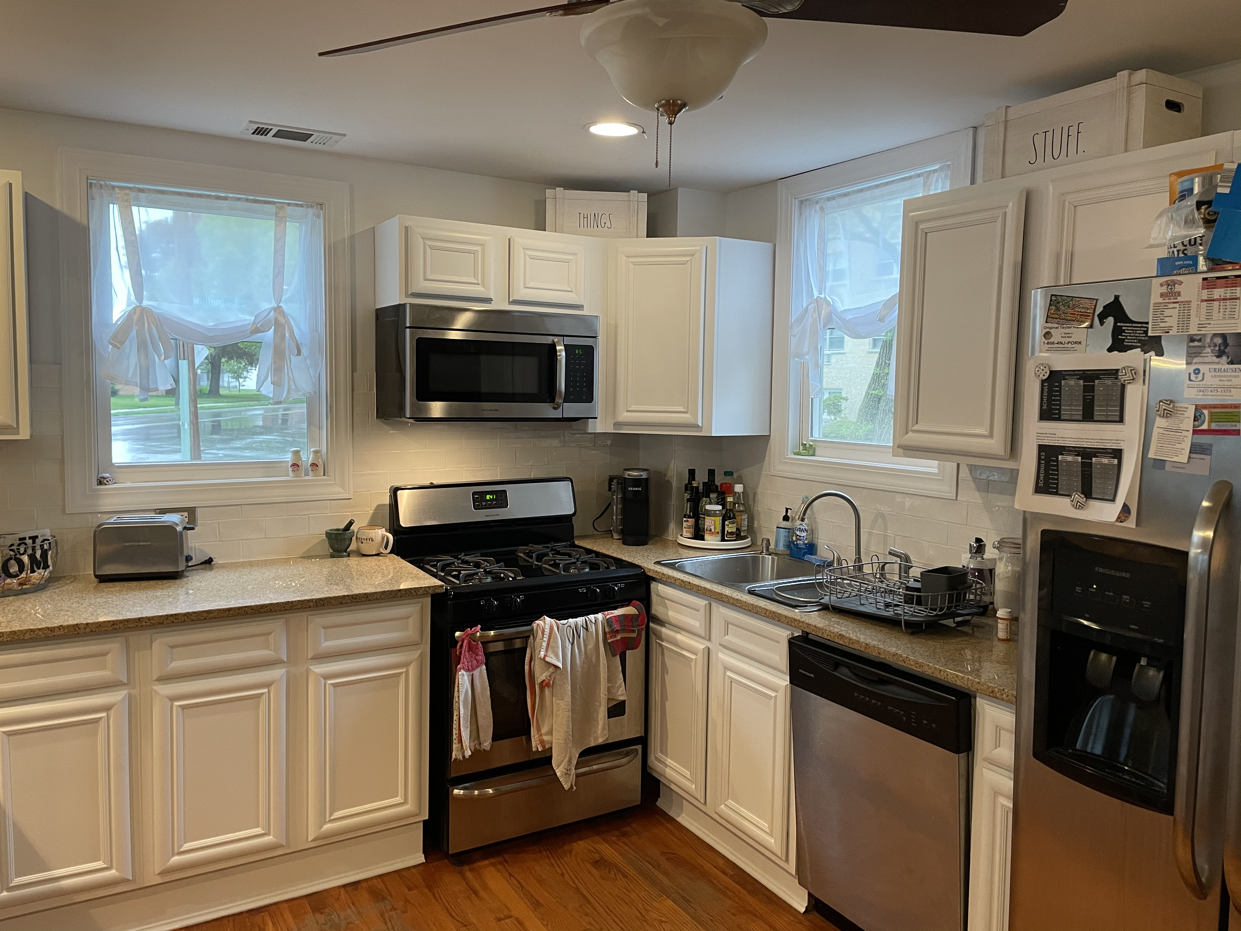 Kitchen after