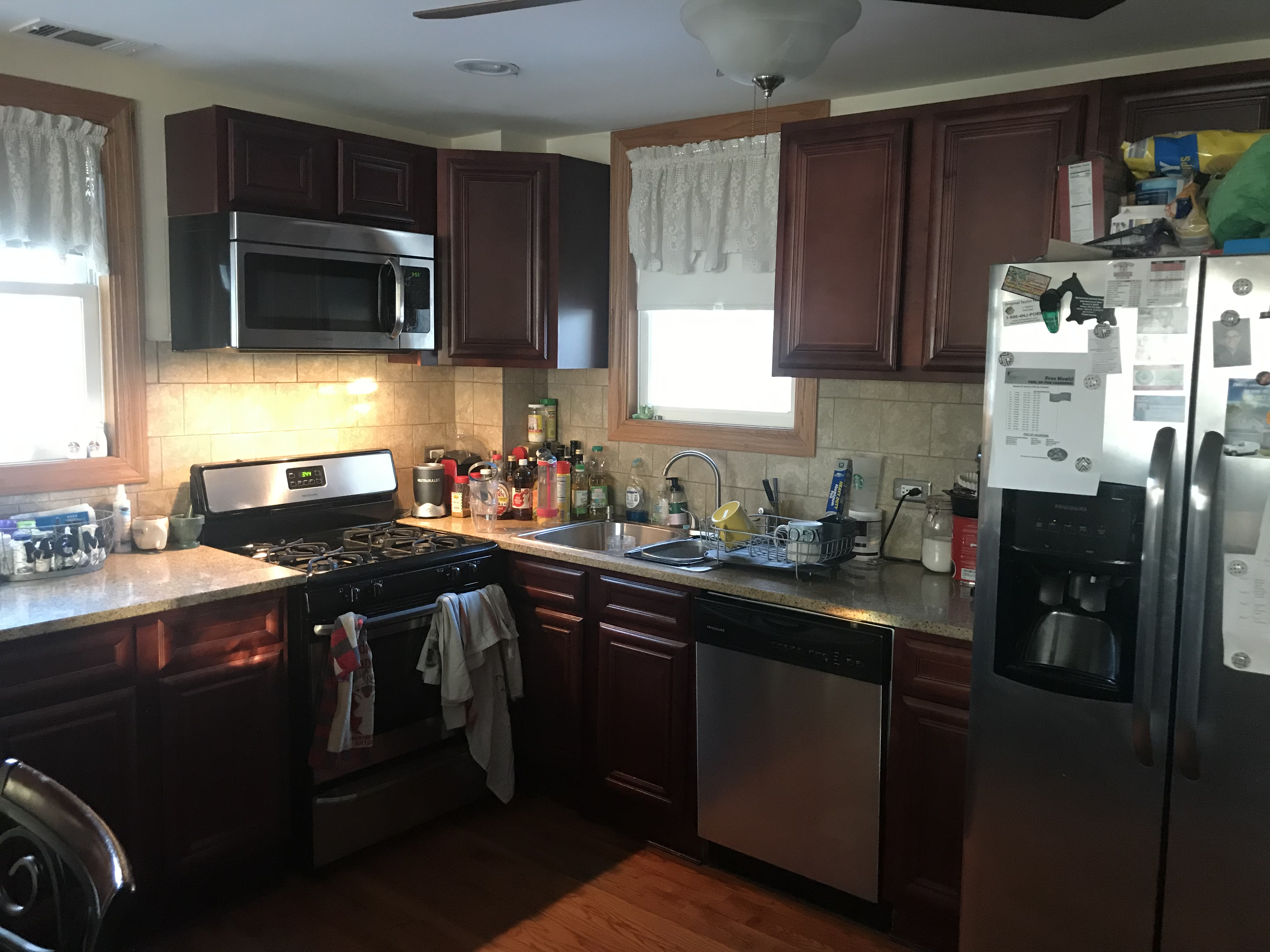 Kitchen before